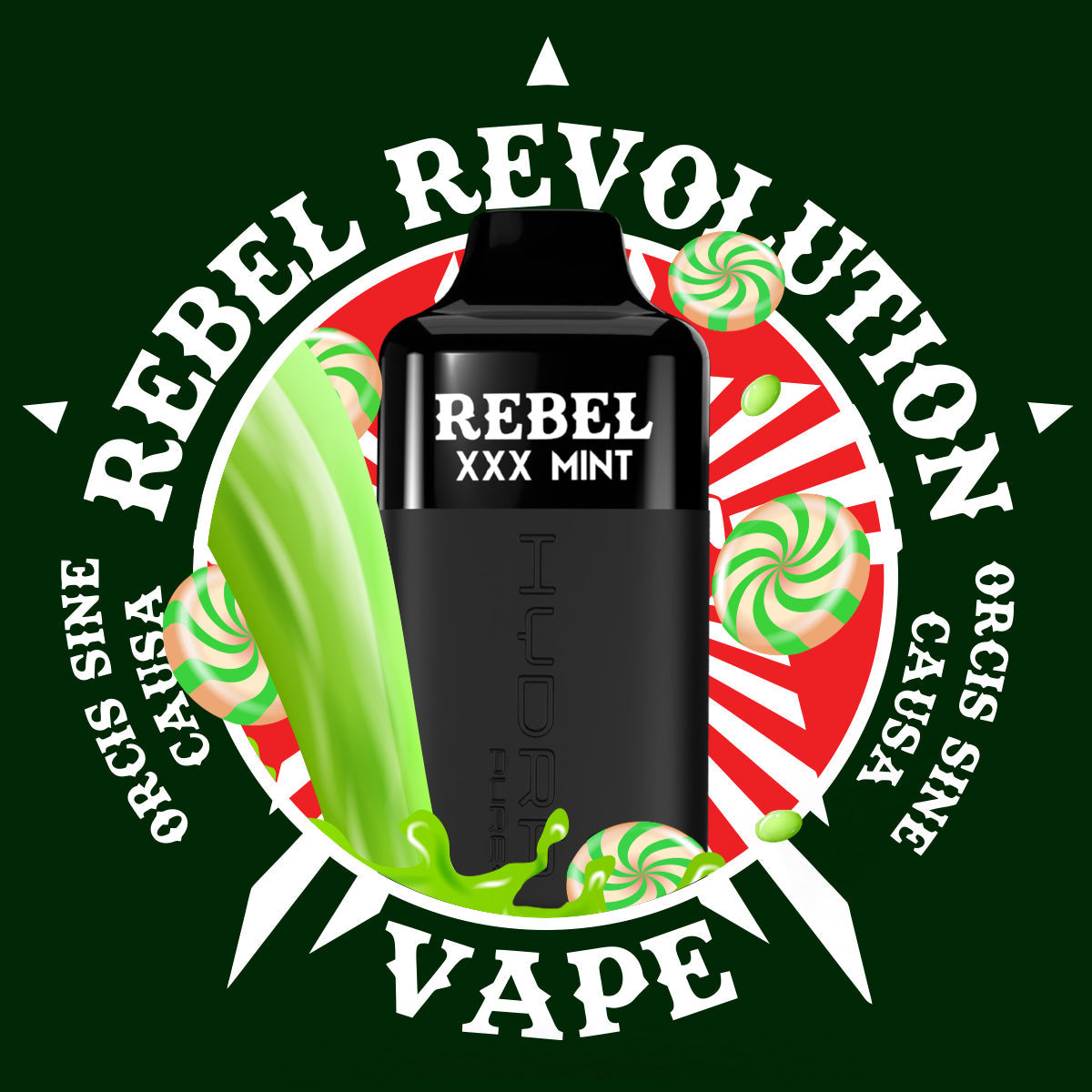 Hydra + Rebel 2% / 20 mg/ml 6000 Puff (1 pcs)