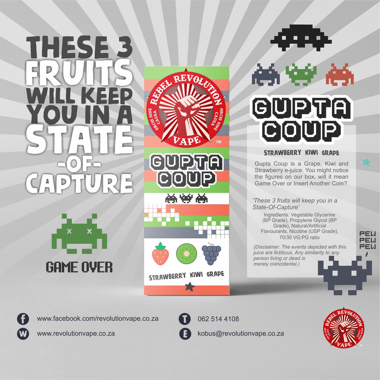 Rebel Revolution Vape - Gupta Coup