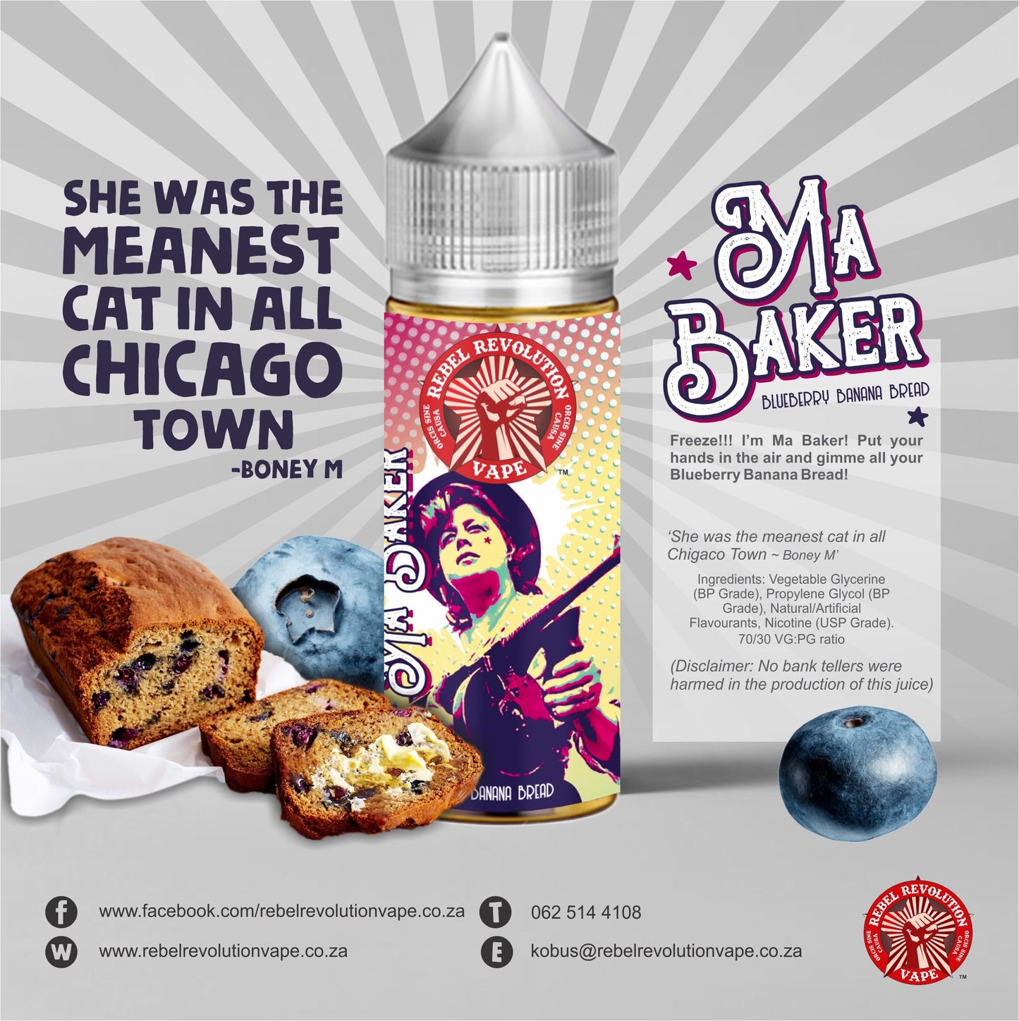Rebel Revolution Vape - Ma Baker
